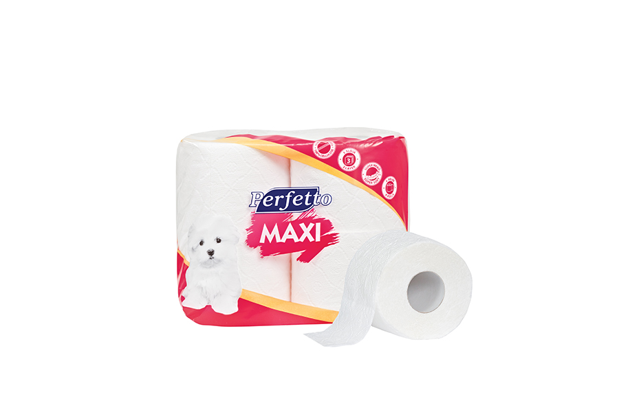 4 maxi toalet papir